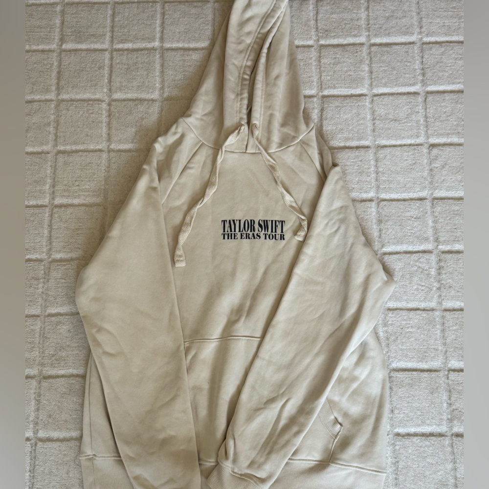 Taylor Swift Authentic Merch - Cream Eras Tour Hoodie